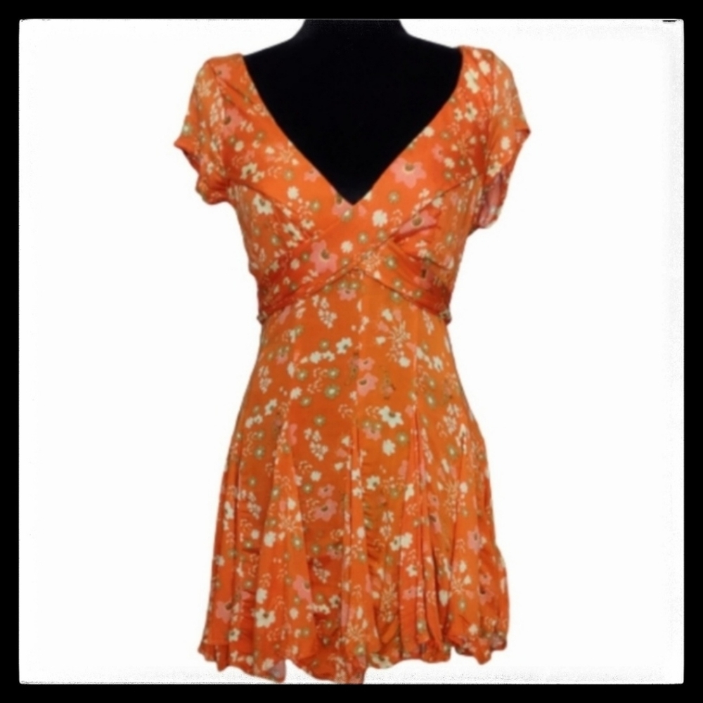 Free People NWT It Takes Two Wrap Dress Size S #0017